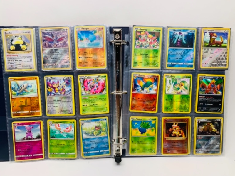 Photo 1 of 41 Pokémon 2012-2017 halo cards in binder 
