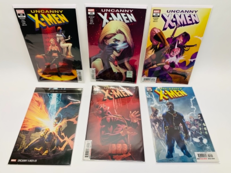 Photo 1 of 766153…6 X-men comics in plastic sleeves 