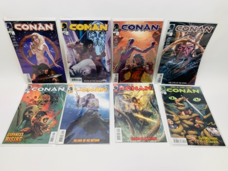Photo 1 of 8 Conan comics in plastic sleeves 