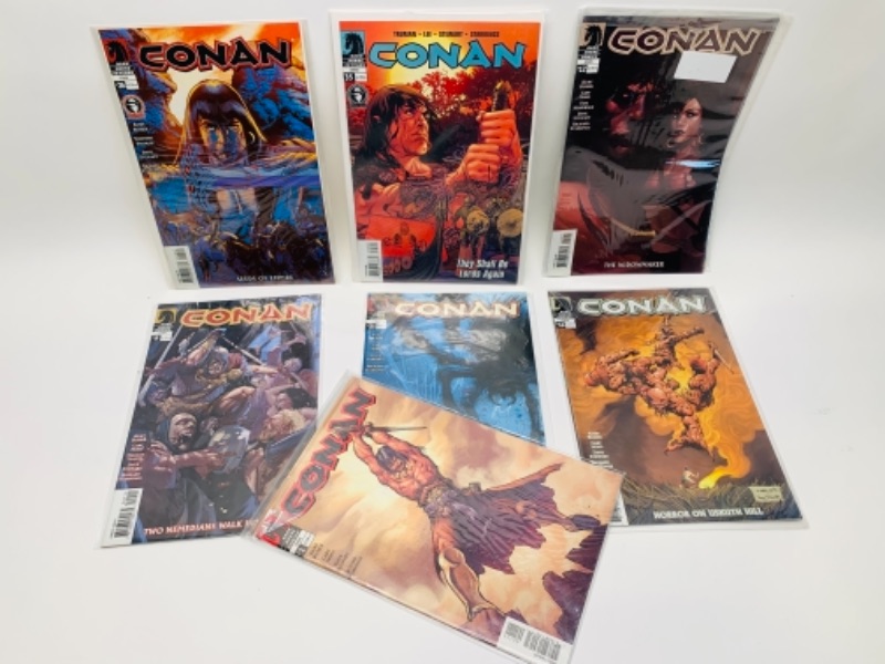 Photo 1 of 7 Conan comics in plastic sleeves 
