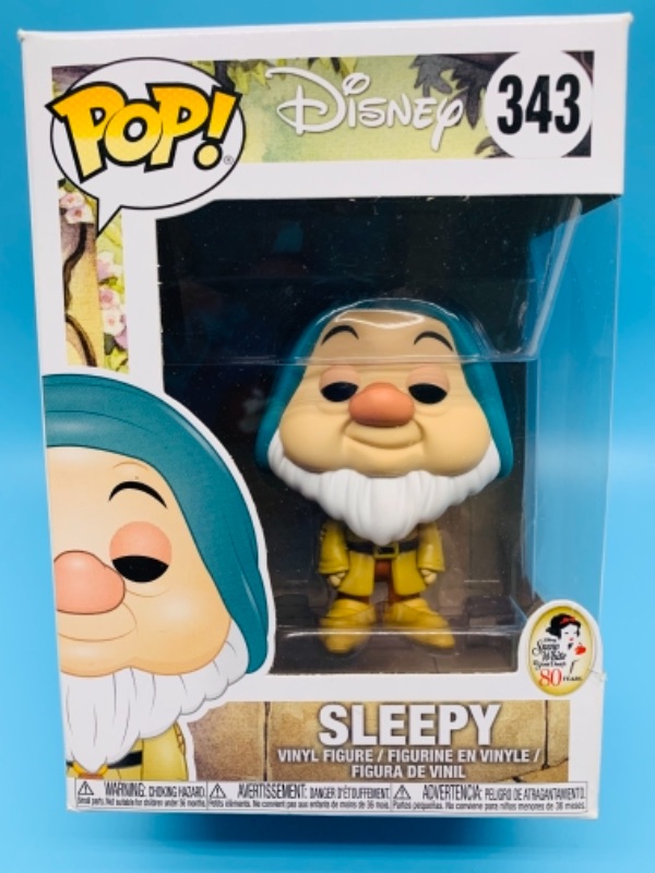 Photo 1 of Funko pop Disney sleepy vinyl figure in original box