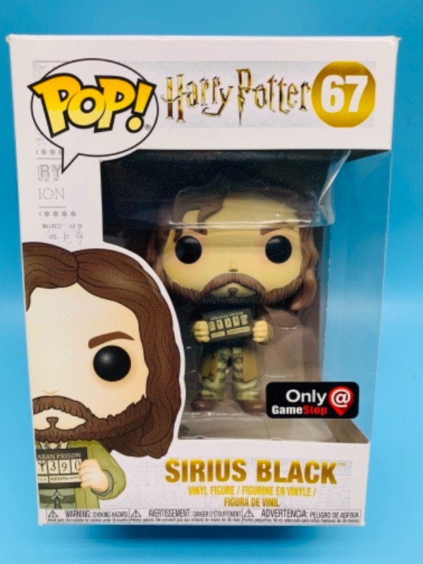 Photo 1 of Funko pop Harry potter Sirius  black Vinyl figure in original box