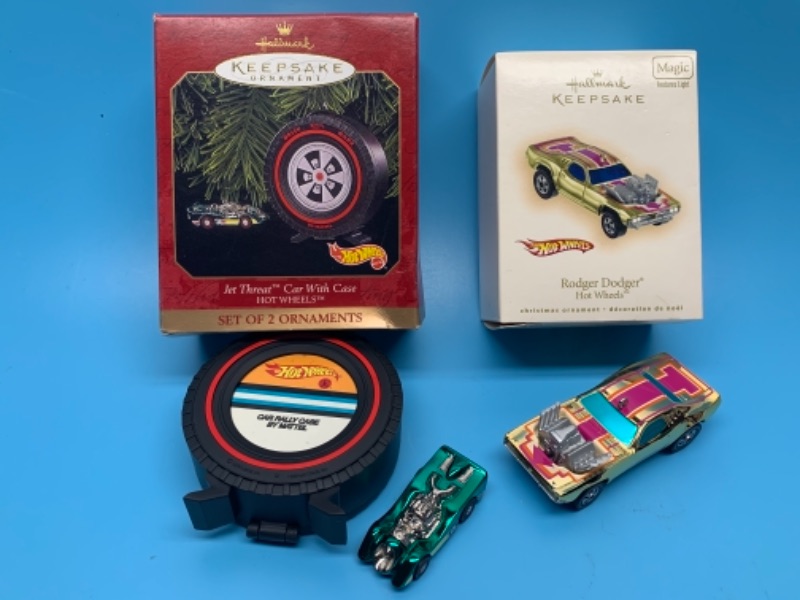 Photo 1 of 2 Hallmark keepsake hot wheels ornaments in original boxes