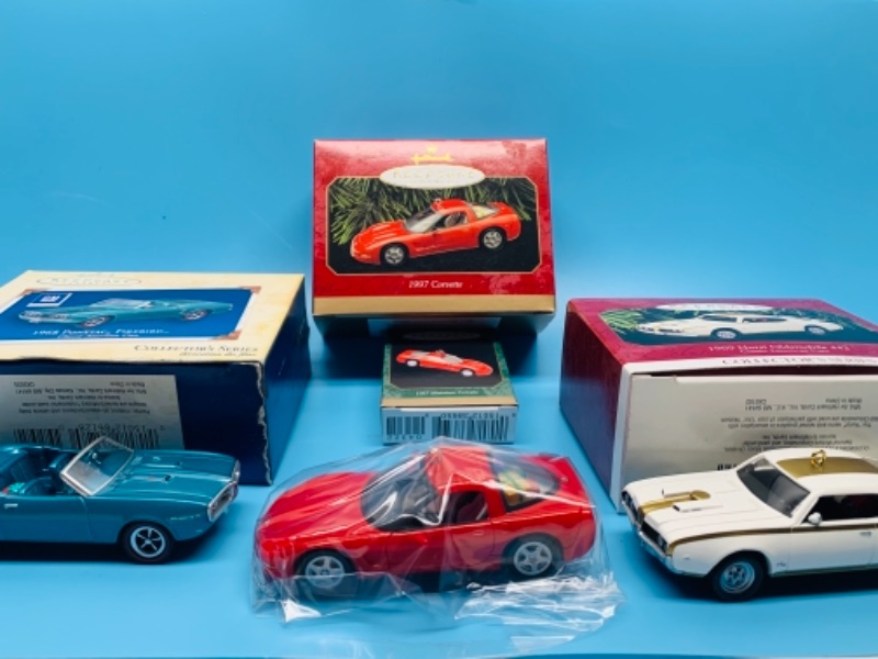 Photo 2 of 4 Hallmark keepsake hot rod ornaments in original boxes