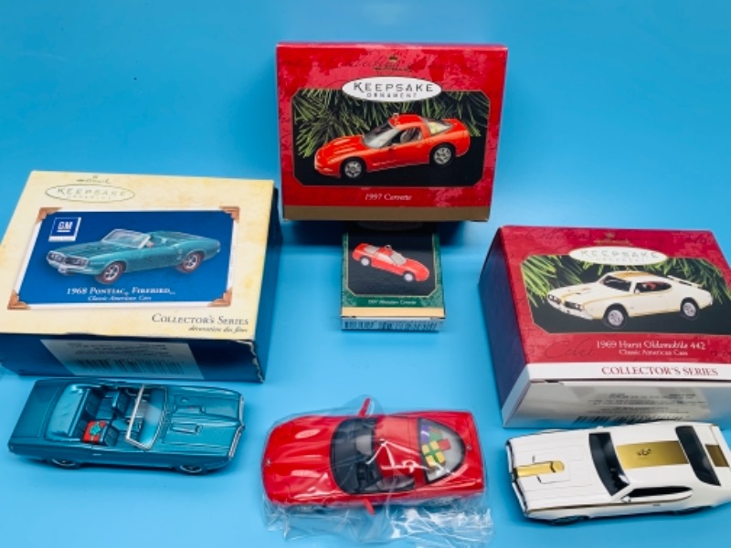 Photo 3 of 4 Hallmark keepsake hot rod ornaments in original boxes