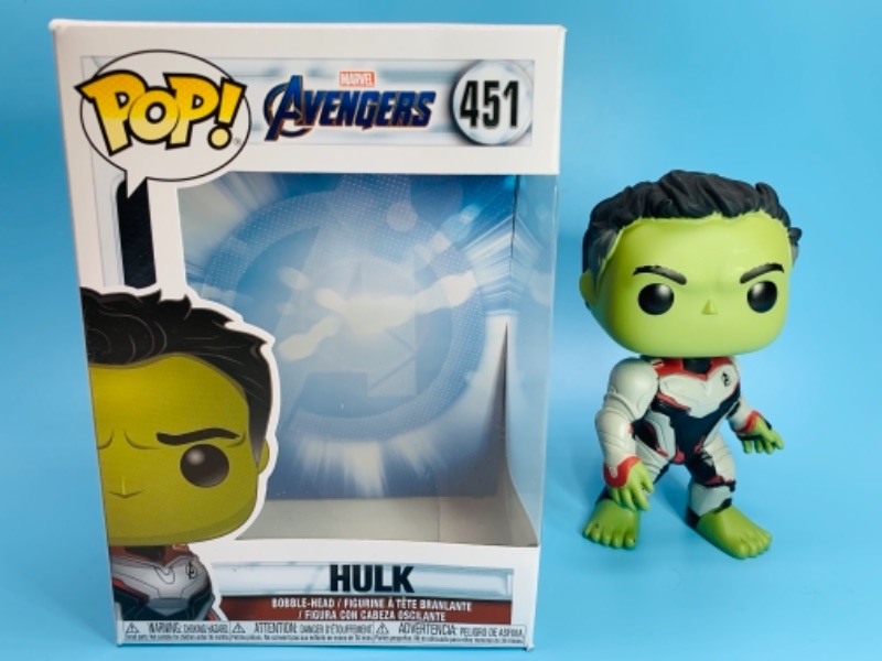 Photo 1 of Funko pop Avengers head  bobble head figure in original box