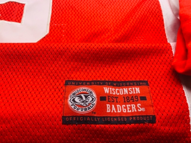 Photo 2 of 
Wisconsin badgers jersey and t shirt with tags size xxl