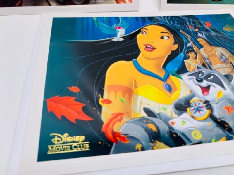 Photo 1 of 3 Disney lithograph collection movie club 5x7 with envelopes 