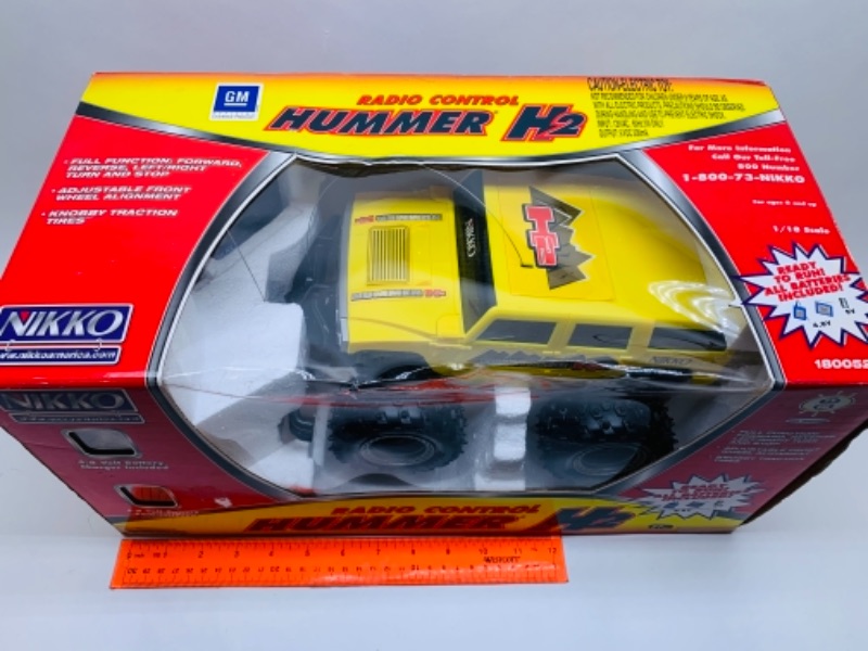 Photo 3 of Xlarge radio control hummer h2 in original box 