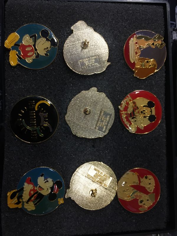 Photo 3 of Walt Disney channel 10th anniversary pin collection 