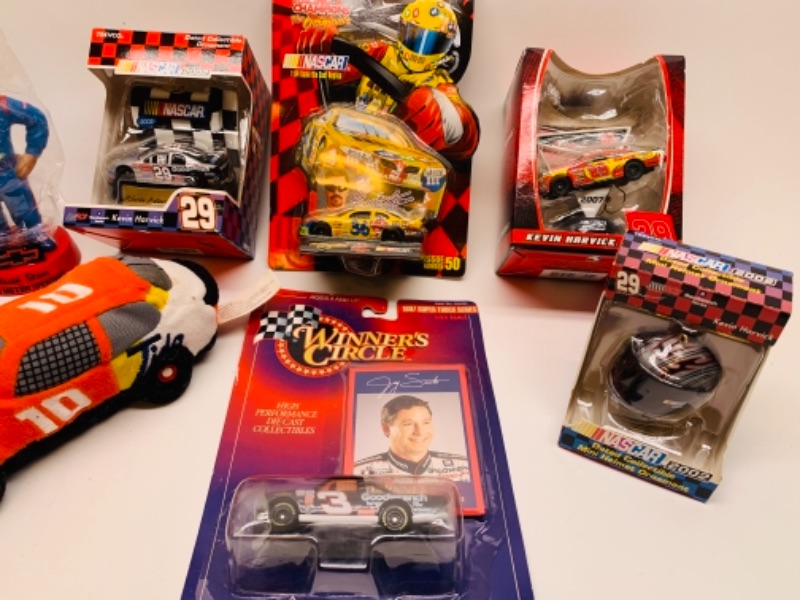 Photo 2 of 7 piece nascar collectibles in original packages 