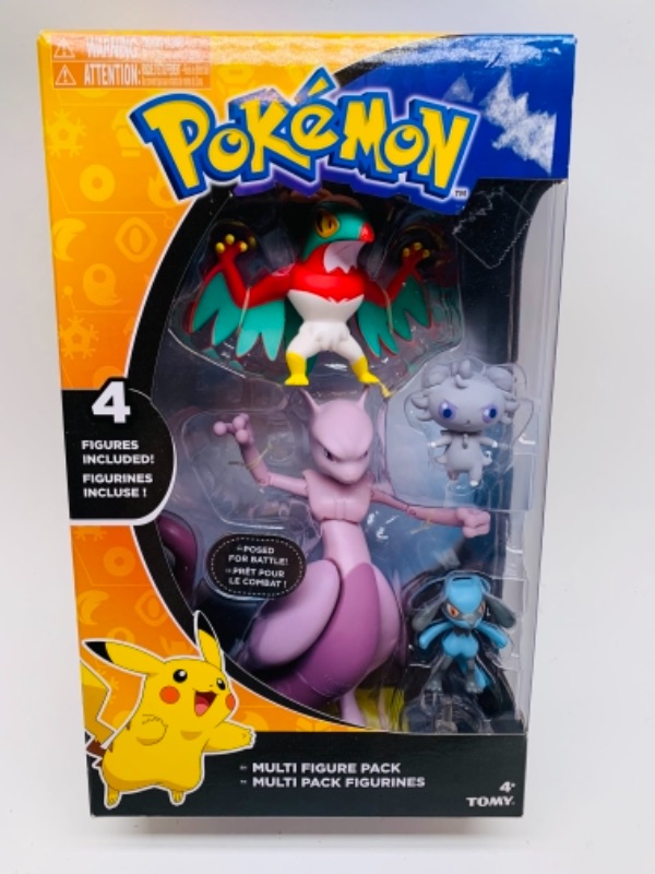 Photo 1 of Pokémon 4 multi figure pack in original box 