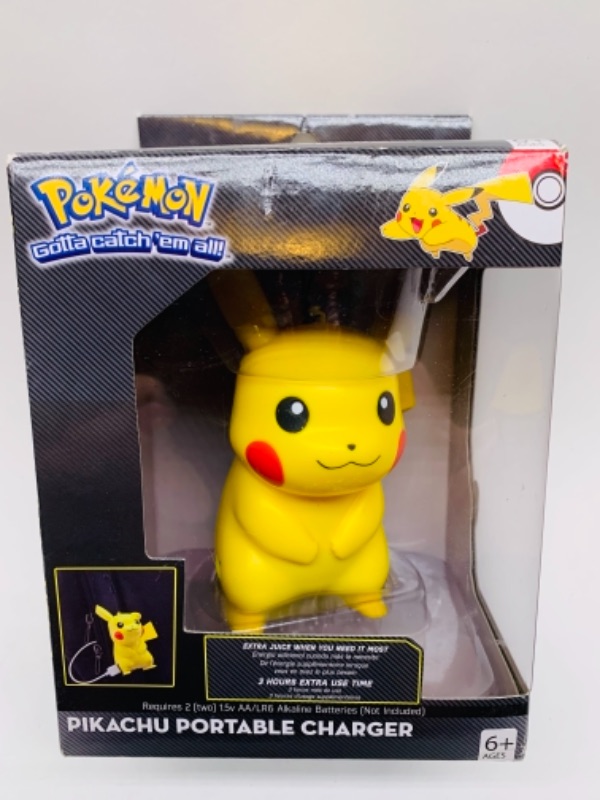 Photo 1 of Pokémon pikachu portable charger in original box 