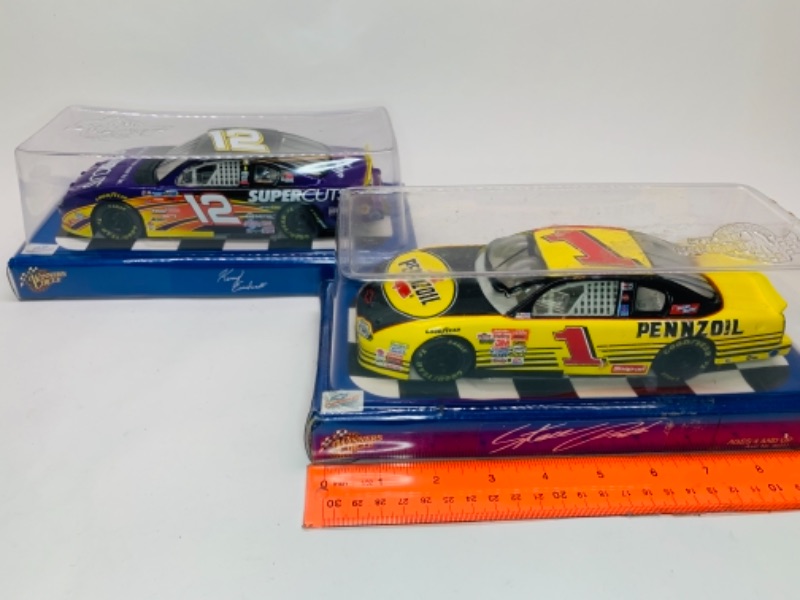 Photo 1 of 2 winner’s circle die cast nascar stock cars in original packages 