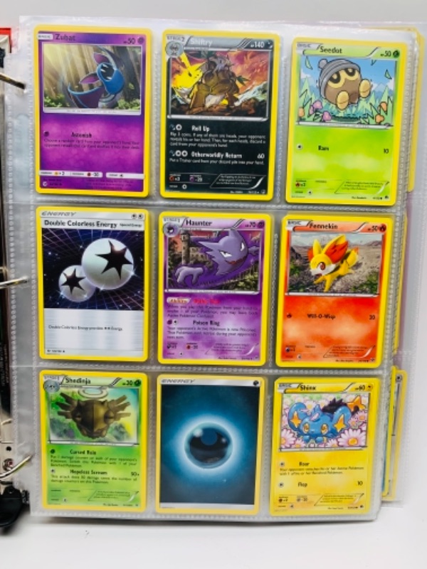 Photo 4 of 243 Pokémon trading cards in binder 2012-2017