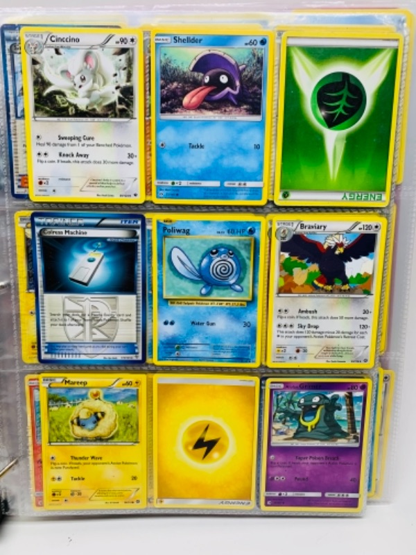 Photo 2 of 243 Pokémon trading cards in binder 2012-2017