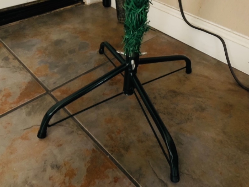 Photo 2 of 766358…Approximately 6 foot Christmas tree with stand in box 