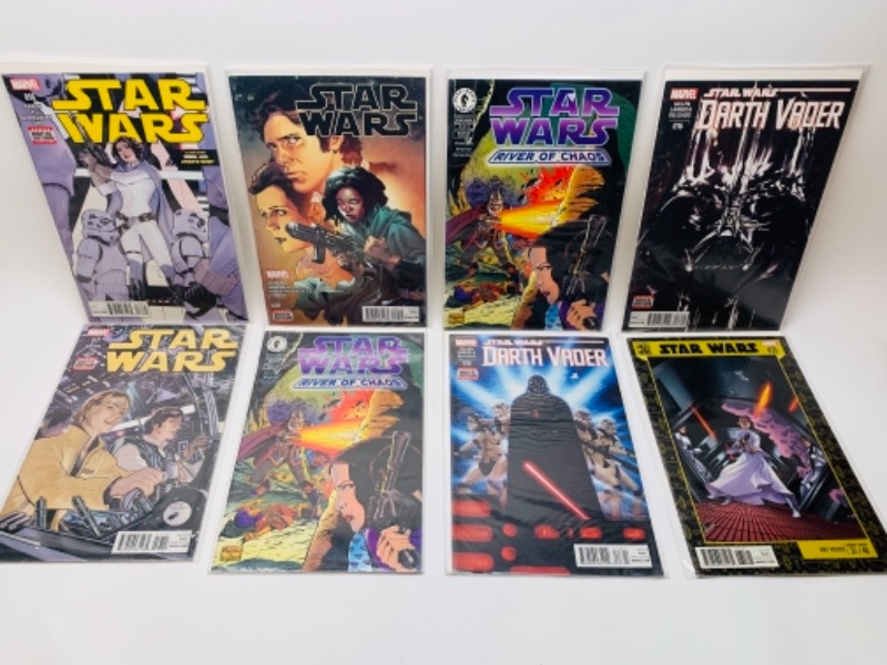 Photo 1 of 360… 8 Star Wars comics in plastic sleeves 