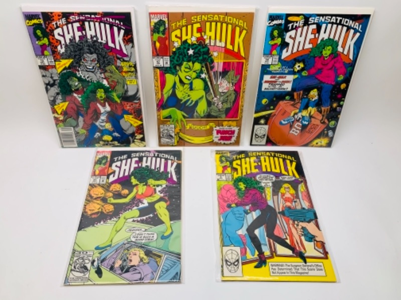 Photo 1 of 361… 5 she hulk comics in plastic sleeves