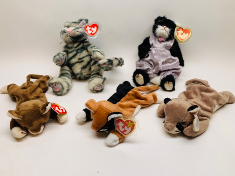 Photo 1 of 391…ty beanie babies cats