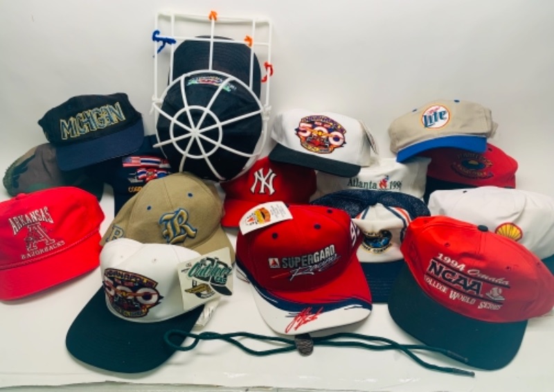Photo 1 of 766416…16 used baseball caps