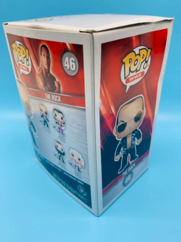 Photo 2 of 766438… Funko pop  WWE the rock vinyl figure in original box