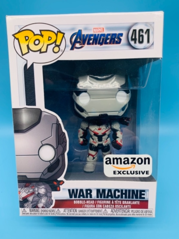 Photo 1 of 766441… Funko pop avengers war machine bobble head in original box