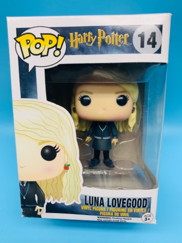 Photo 1 of 766444… Funko pop Harry Potter Luna lovegood vinyl figure in original box