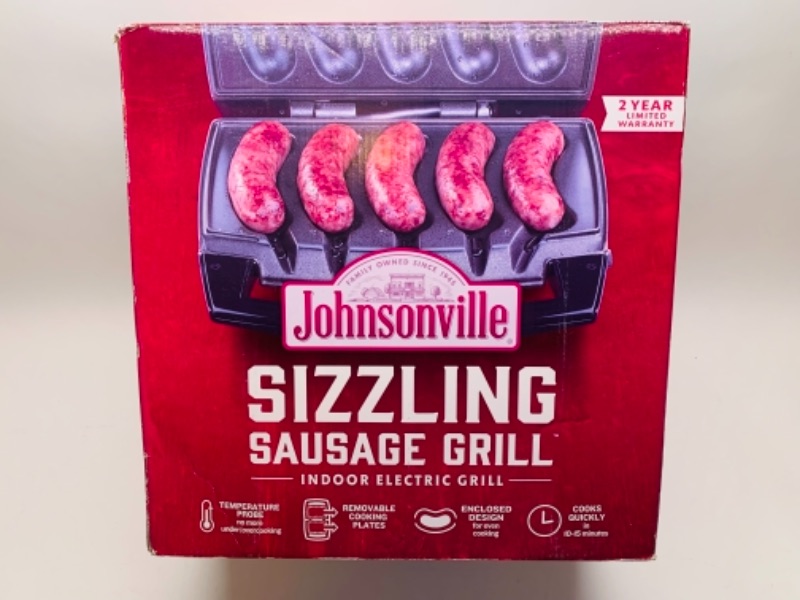 Photo 1 of 766466… johnsonville  sausage grill with box