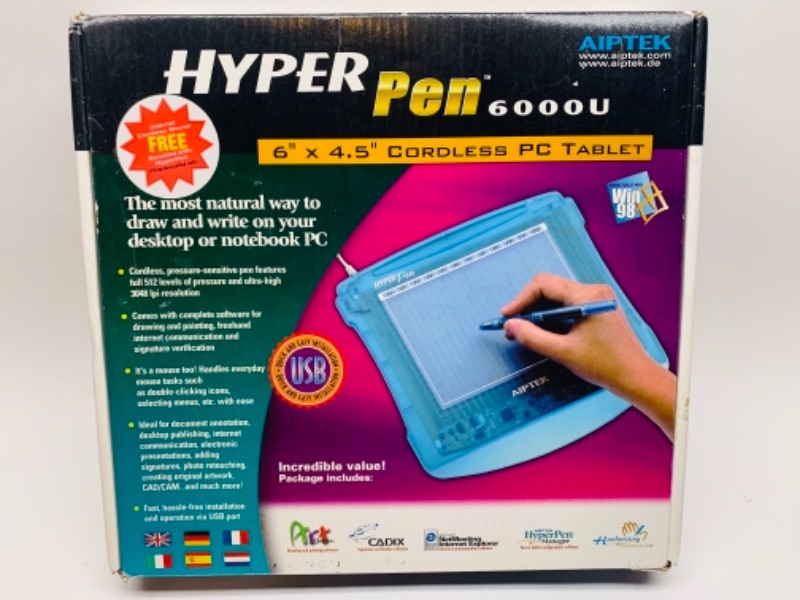 Photo 1 of 470…hyper pen cordless PC tablet with box