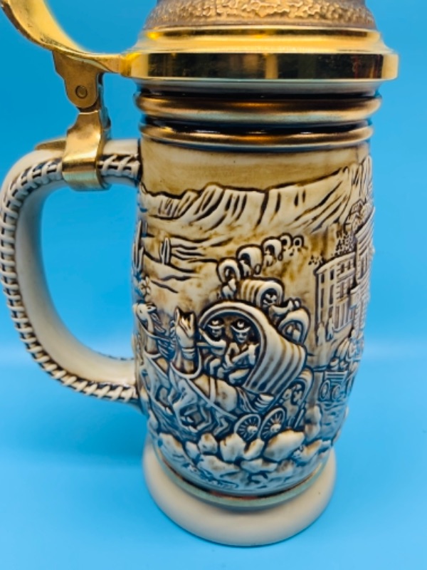 Photo 3 of 491…vintage 9 inch stein handcrafted in Brazil 