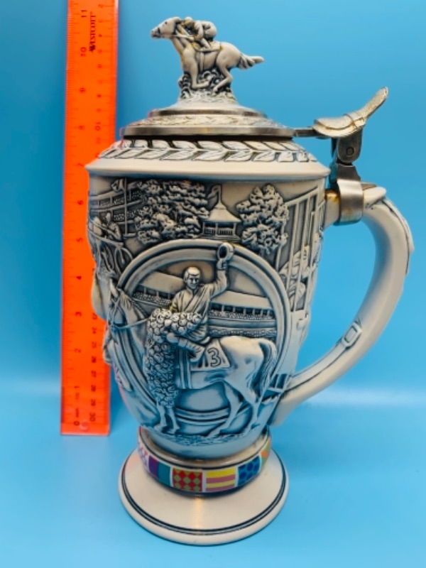 Photo 1 of 766492…vintage 10 inch winner’s circle stein handcrafted in Brazil 