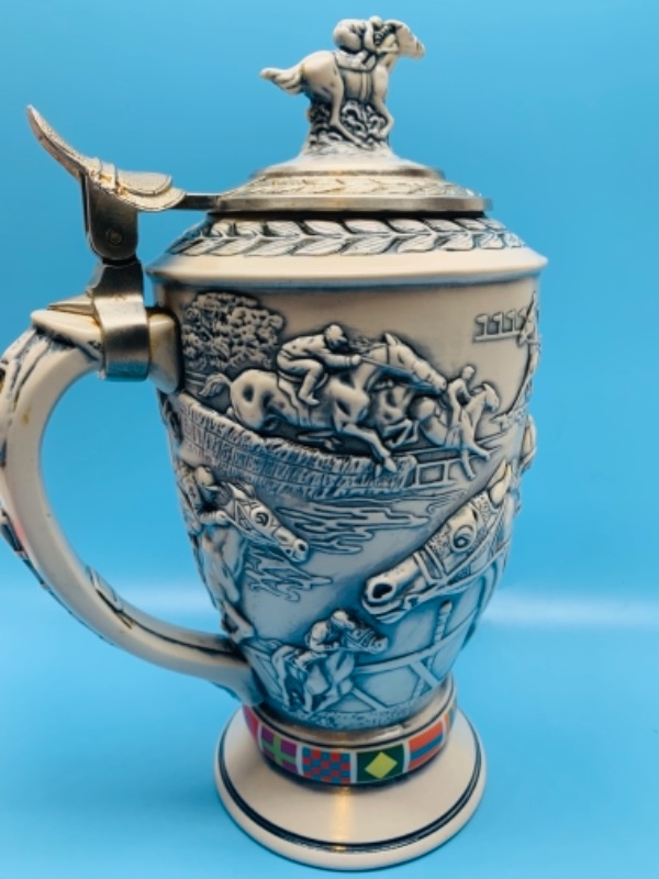Photo 3 of 766492…vintage 10 inch winner’s circle stein handcrafted in Brazil 