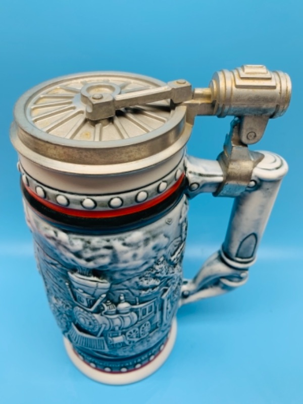Photo 2 of 493…vintage 9 inch 1982 stein handcrafted in Brazil 