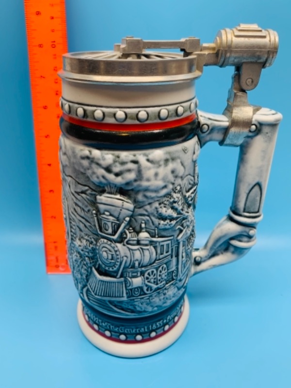 Photo 1 of 493…vintage 9 inch 1982 stein handcrafted in Brazil 