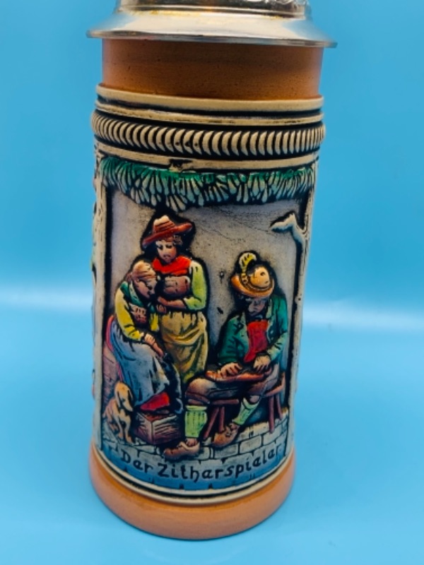 Photo 3 of 766494…vintage 9 inch German lidded stein 