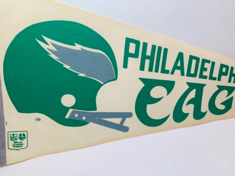 Photo 2 of 497… vintage Philadelphia eagles pennant 