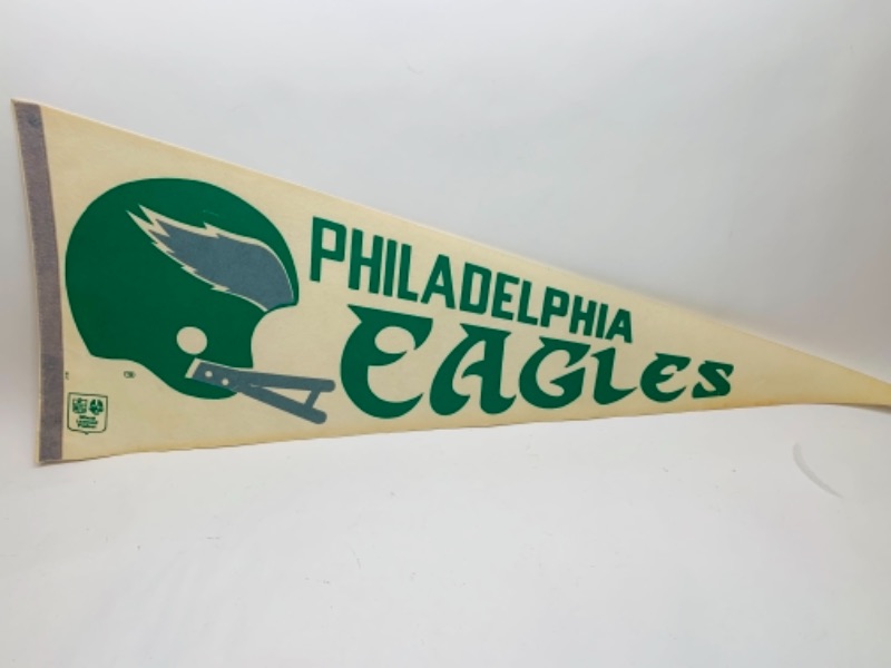 Photo 1 of 497… vintage Philadelphia eagles pennant 
