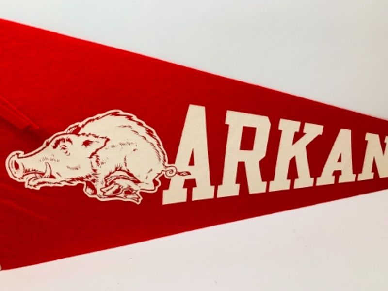 Photo 2 of 499…vintage Arkansas pennant 