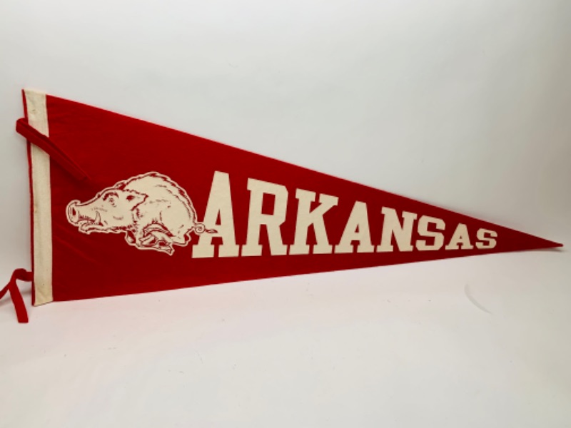 Photo 1 of 499…vintage Arkansas pennant 