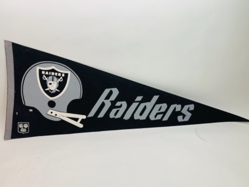Photo 1 of 503…vintage raiders pennant 