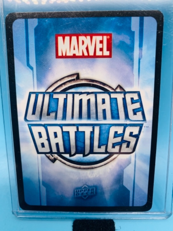 Photo 2 of 766510…upper deck marvel 2008 she-hulk ally Ultimate battles card in hard plastic sleeve