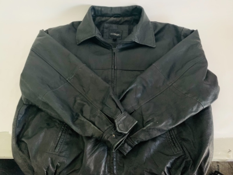 Photo 4 of 521…outbrook leather jacket size 2x