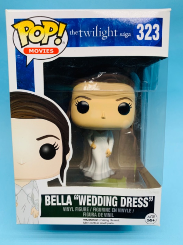 Photo 1 of 766591… Funko pop Twilight Saga Bella wedding dress vinyl  figure in original box
