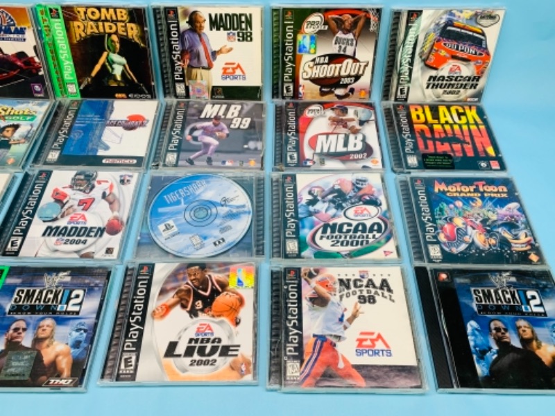 Photo 3 of 766607…20 PlayStation games 