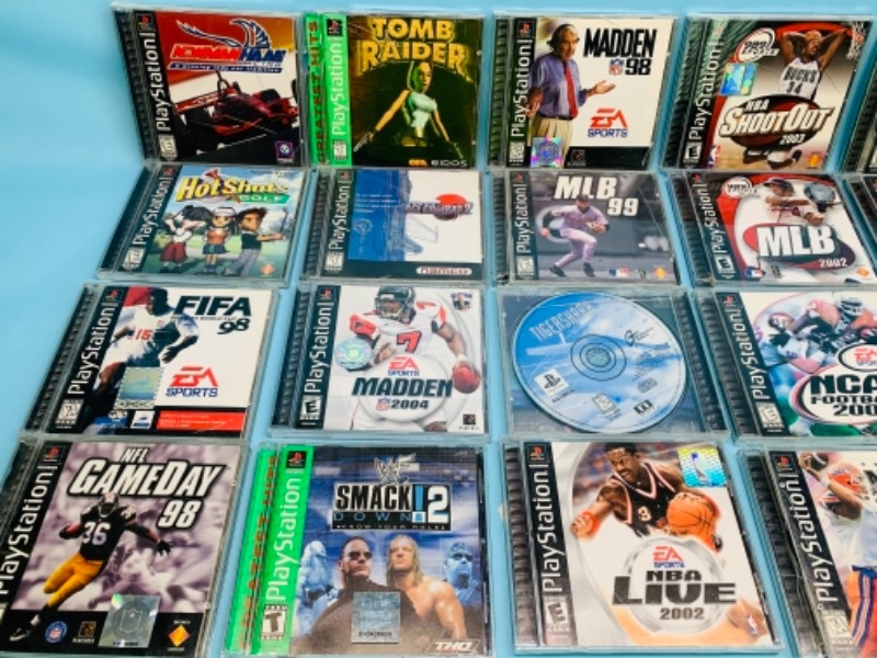 Photo 2 of 766607…20 PlayStation games 