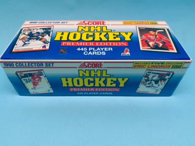Photo 1 of 766617… sealed score 1990 hockey player cards