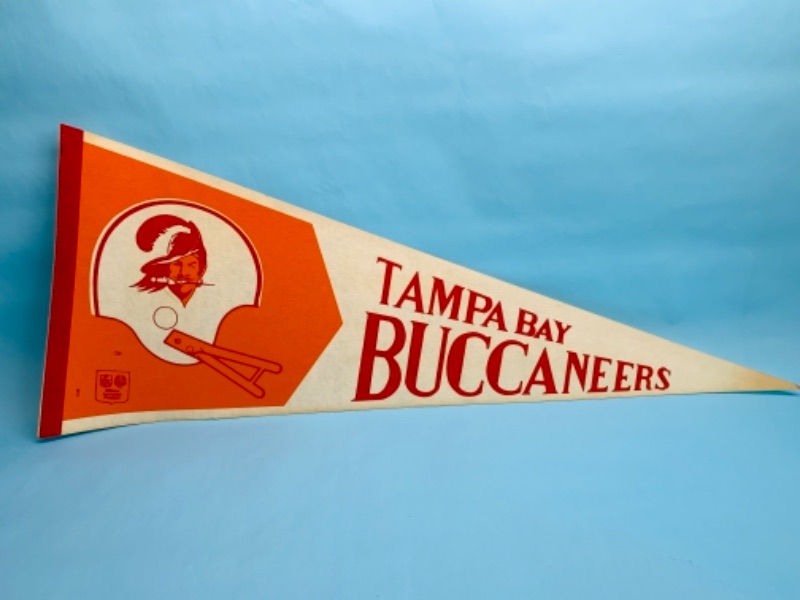 Photo 1 of 766624… vintage Tampa Bay buccaneers pennant