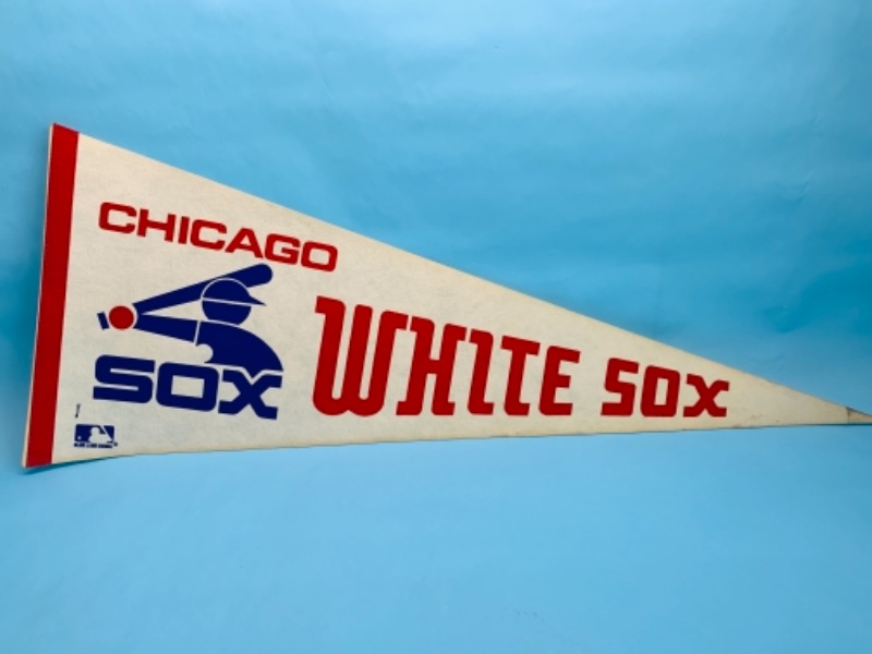 Photo 1 of 766625… vintage Chicago white socks pennant