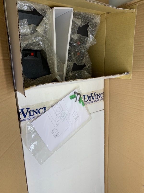 Photo 6 of 766635…divinci 6 pc music and home theater system in box